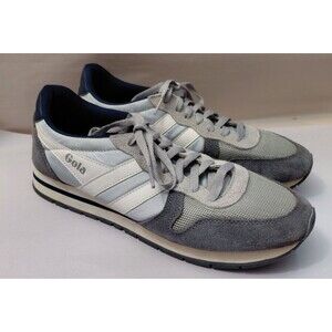 Gola Classics Men's Daytona Sneakers Size 11 EU 44 Light Grey/Storm/Off White